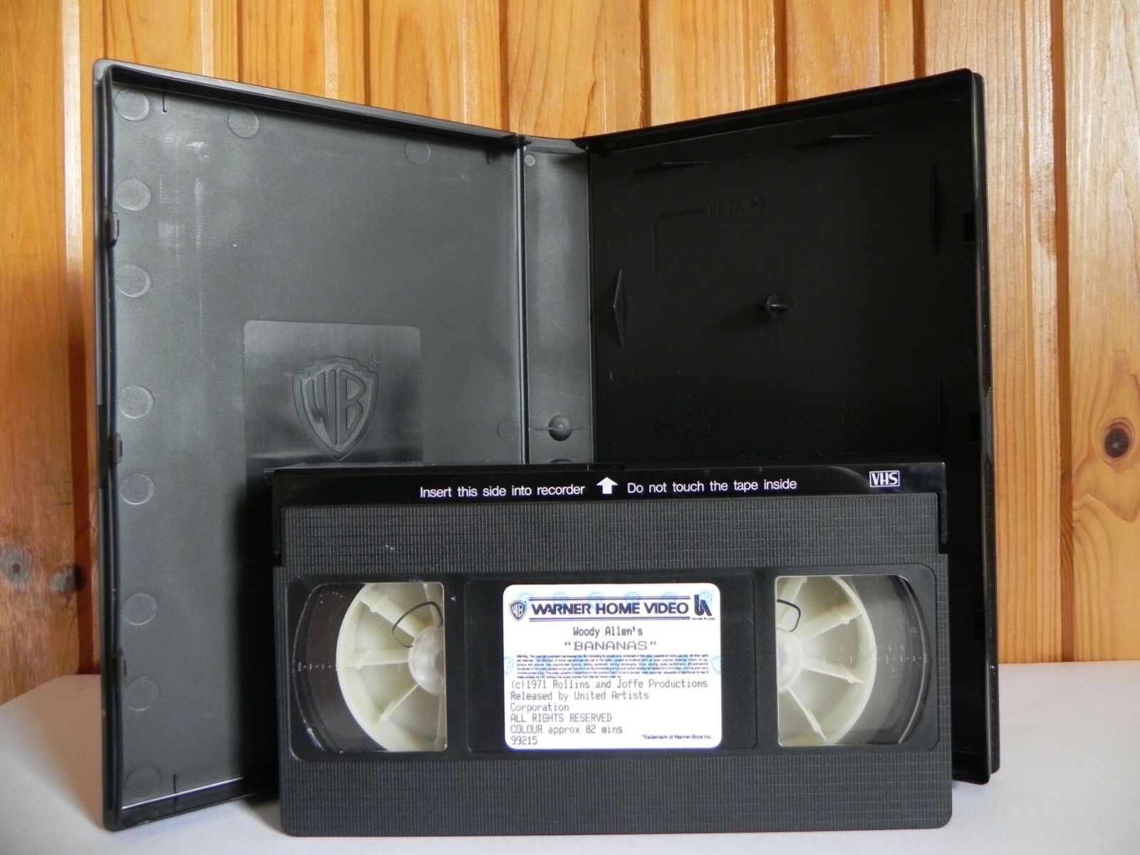 Bananas - Large Box - Warner - Pre-Cert - Comedy - Woody Allen (1979) - Pal VHS-