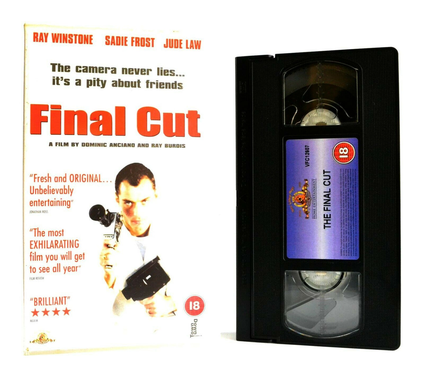 Final Cut: A Film By D.Anciano/R.Burdis - Drama (1998) - S.Frost/J.Law - Pal VHS-