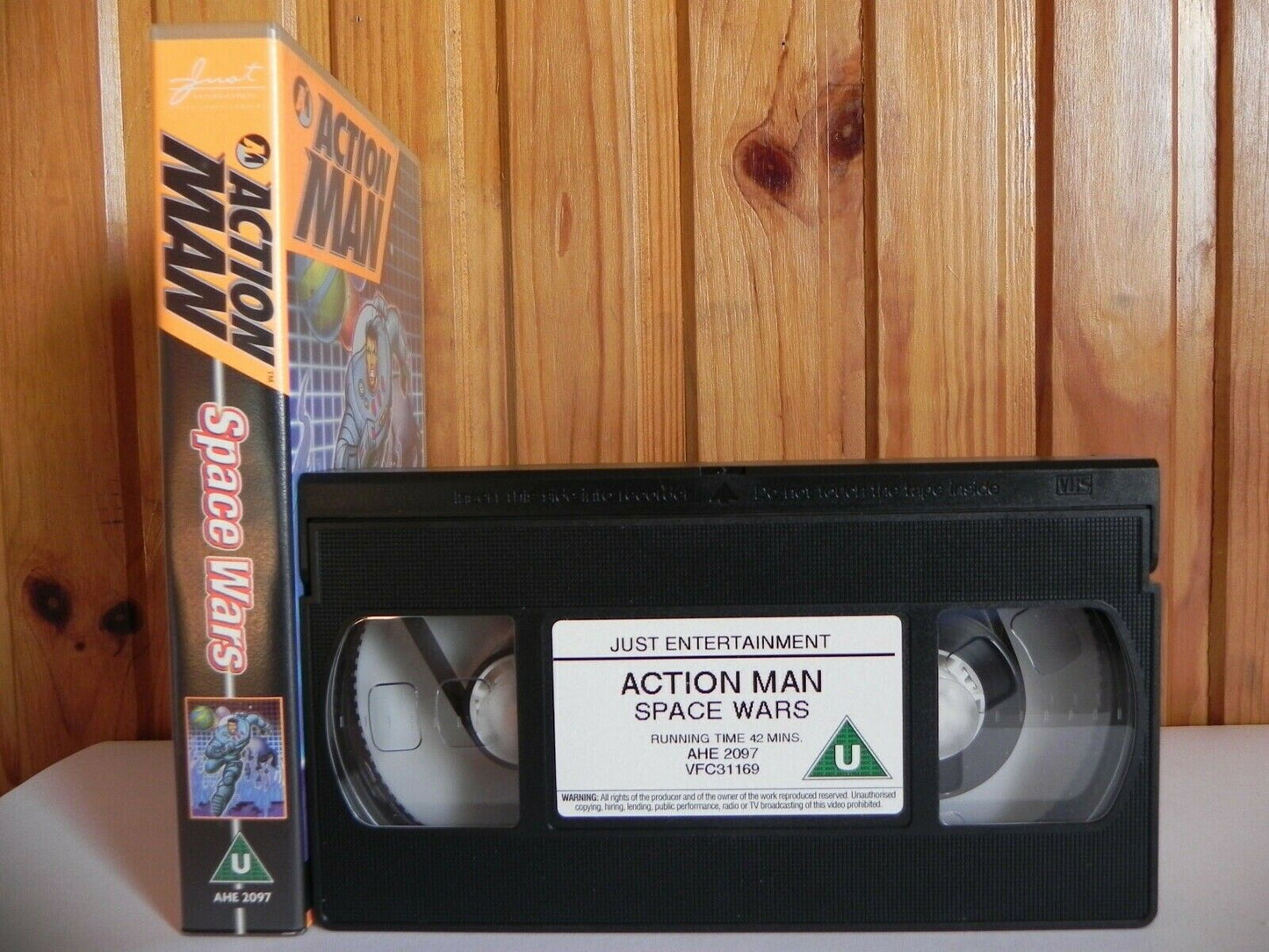 Action Man: Space Wars - Animated - Adventure - Action - Children's - Pal VHS-