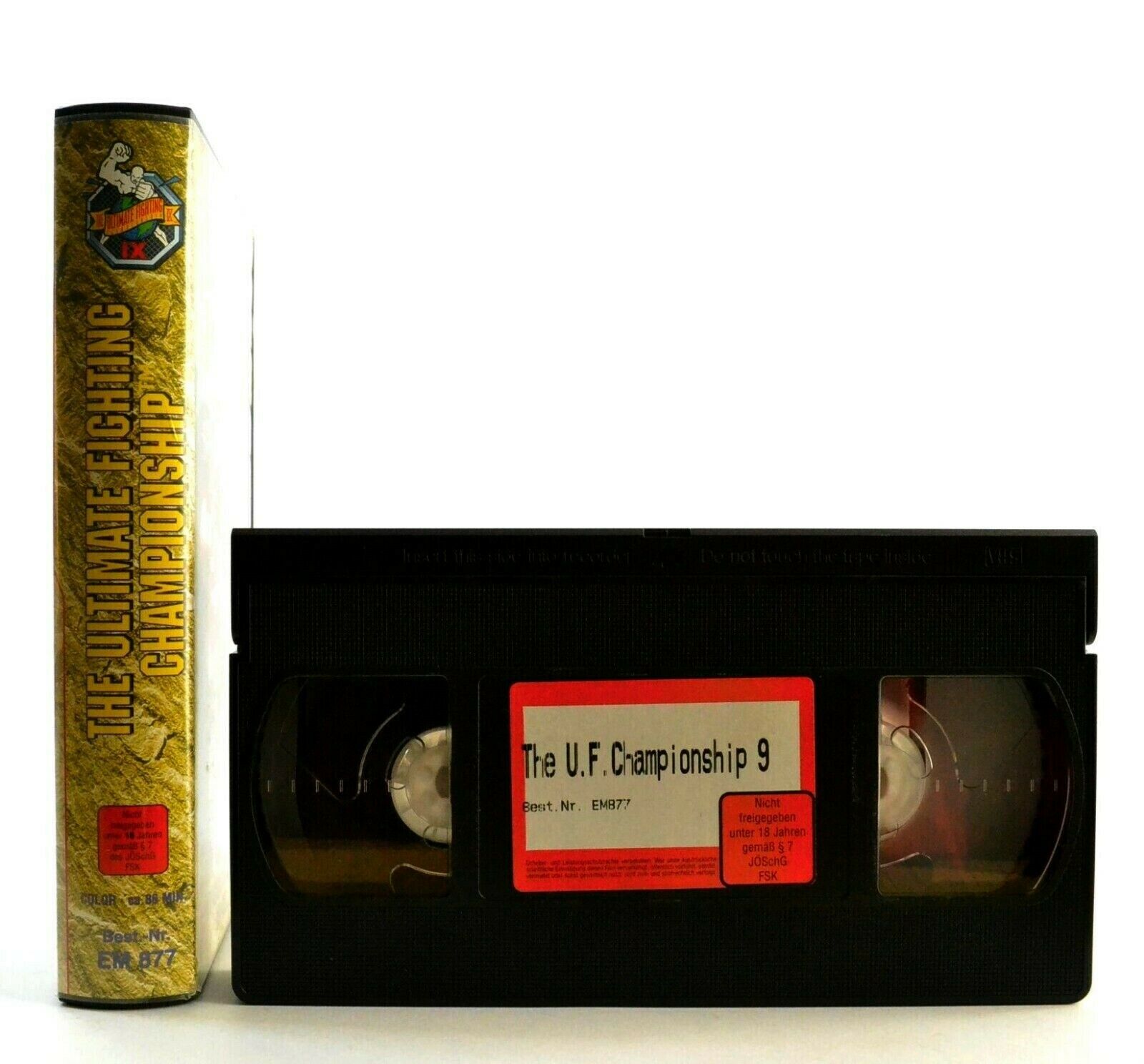 The Ultimate Fighting Championship 9 - Martial Arts - Don Frye - Mark Hall - VHS-