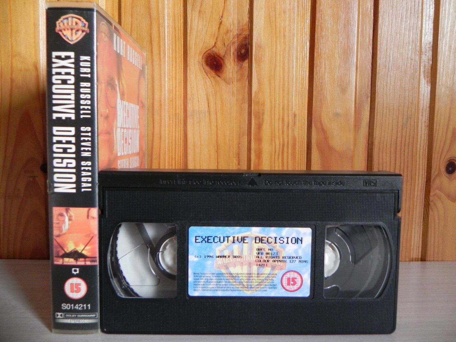 Executive Decision: Airplane Hijack Action - Kurt Russell - Steven Seagal - VHS-
