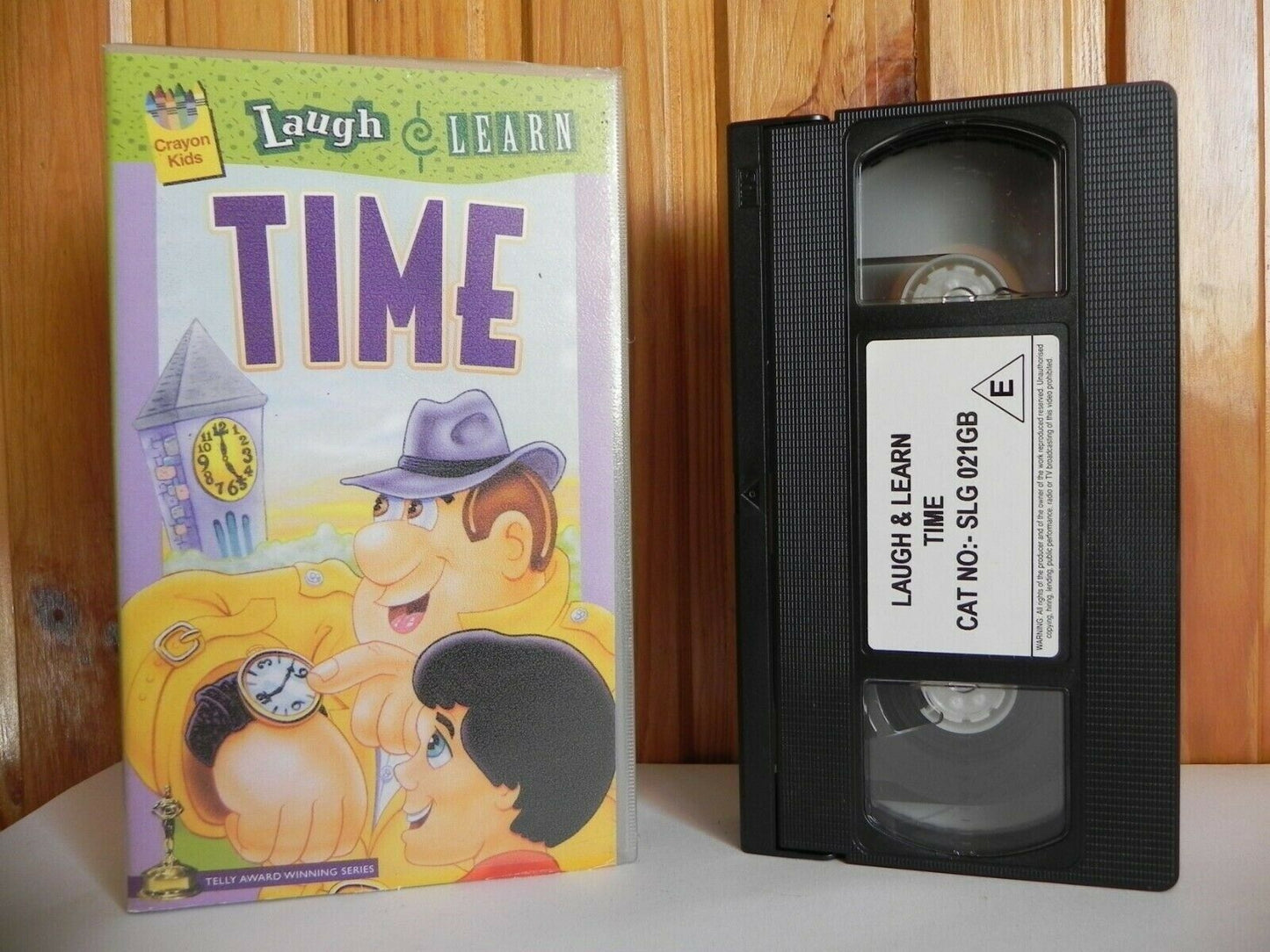 Laugh And Learn Time - Animated - Educational - Learning - Fun - Kids - Pal VHS-
