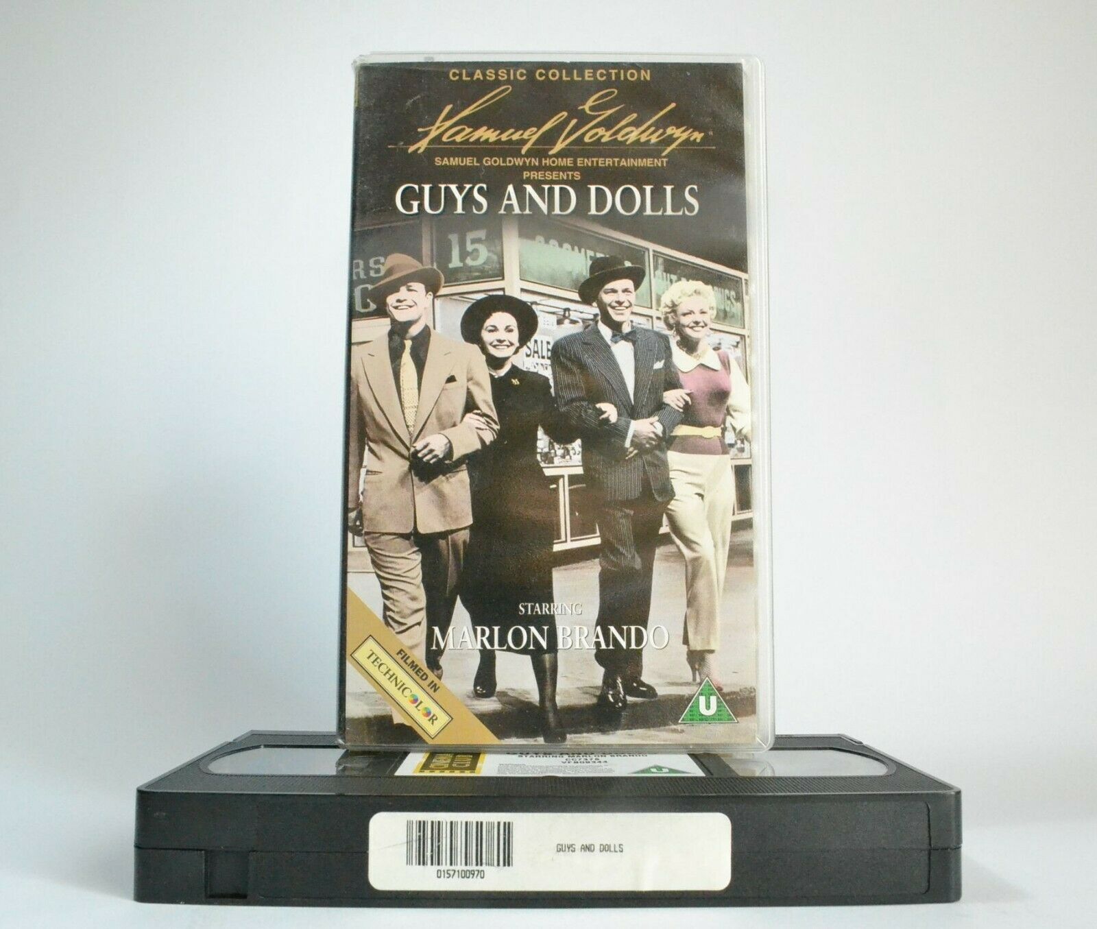 Guys And Dolls (1964): Classic Musical [Marlon Brando / Frank Sinatra] Pal VHS-