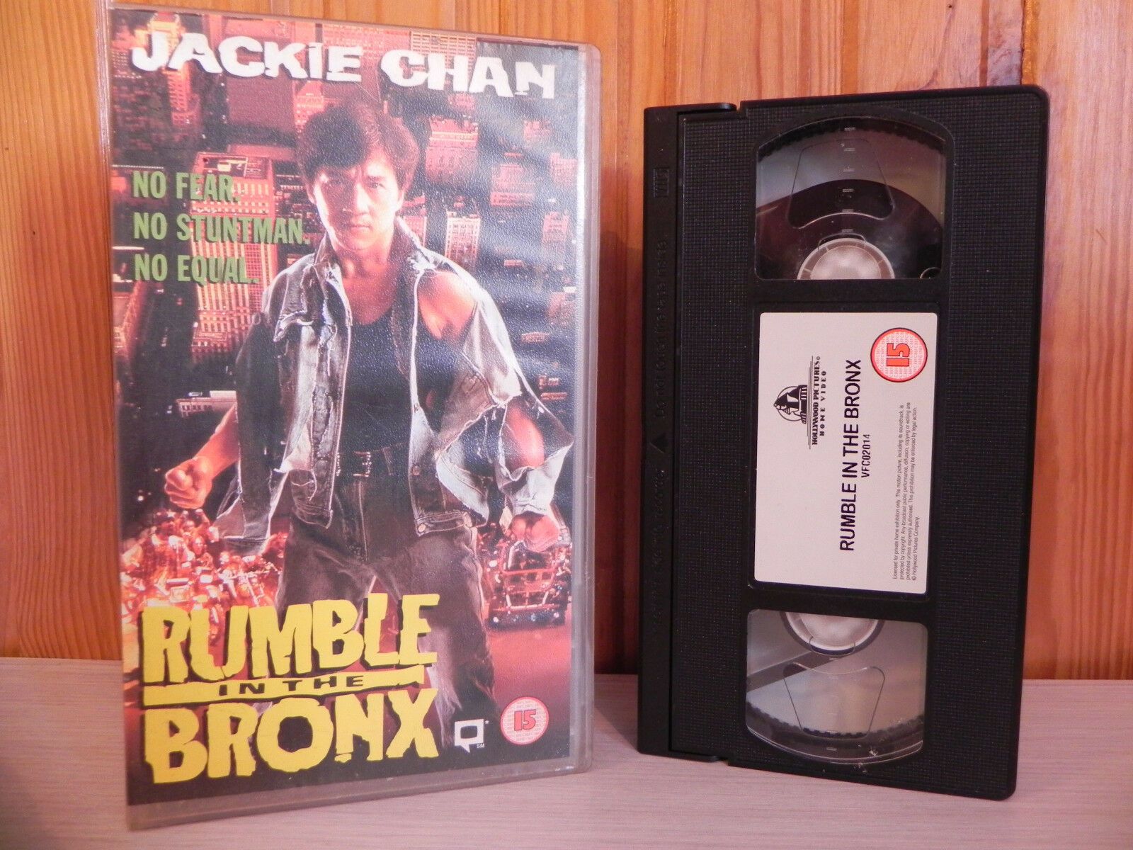 Rumble In The Bronx - Jackie Chan - No Stunt Man - No Fear Kung-Fu - VHS - Video-