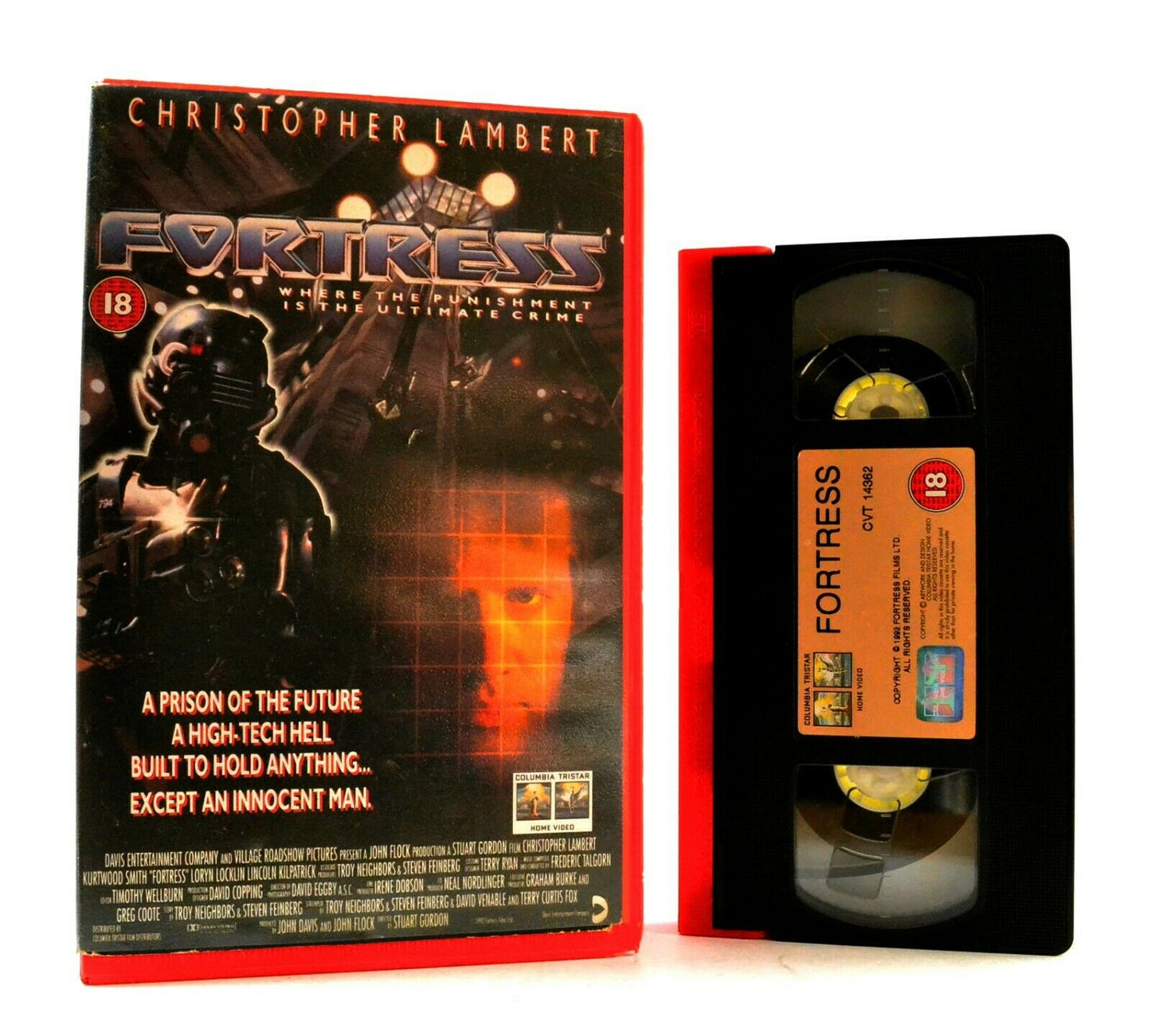 Fortress: Columbia (1992) - Large Box - Sci-Fi - C.Lambert/K.Smith - Pal VHS-