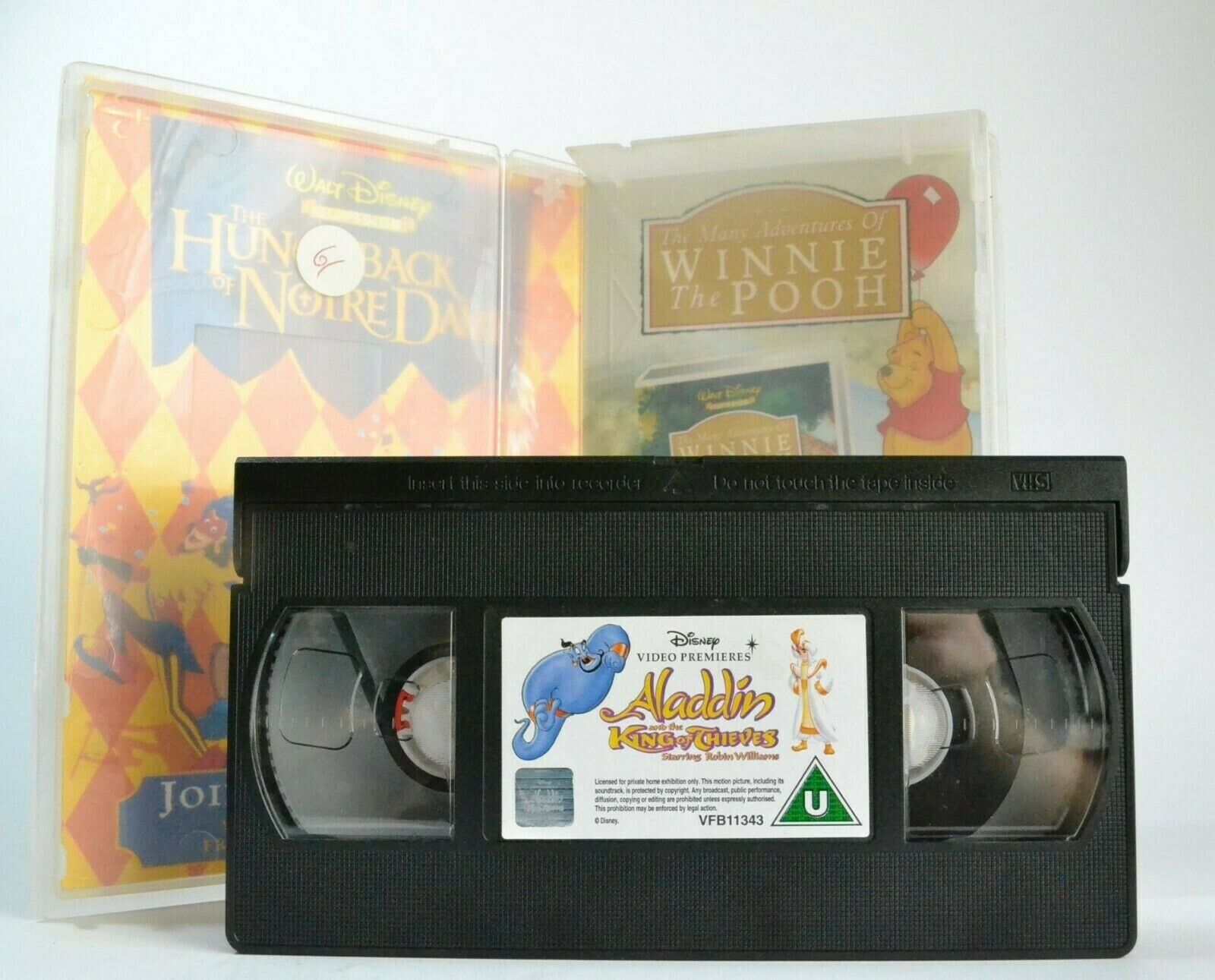 Aladdin And The King Of Thieves [Walt Disney] - Animated - Robin Williams - VHS-