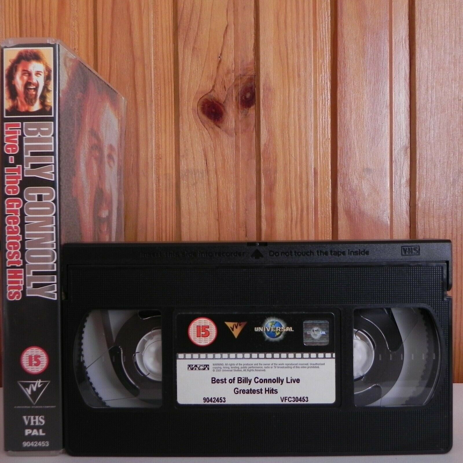Billy Connolly: Live -The Greatest Hits - Stand-Up - British Comedian - Pal VHS-