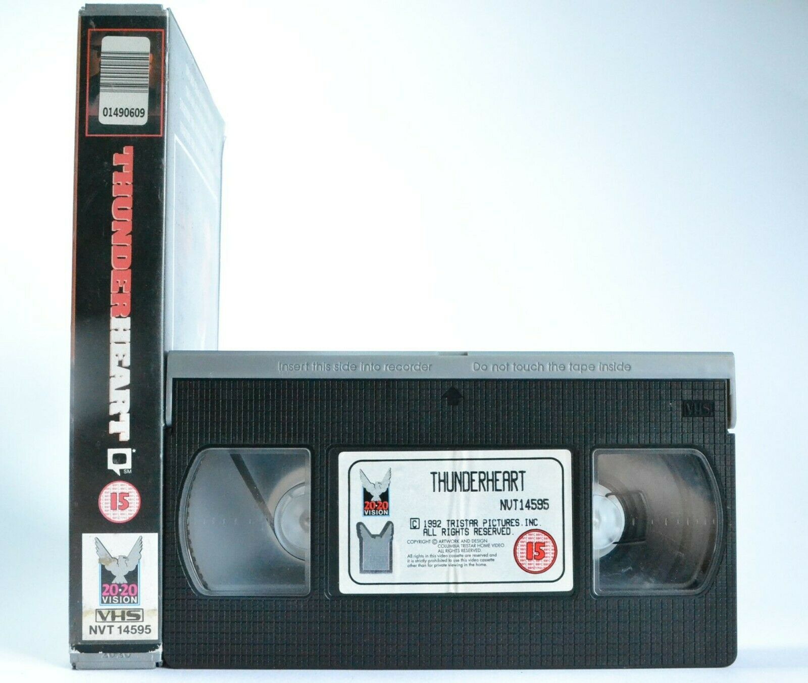 Thunderheart: (1992) 20/20 Vision - Thriller - Large Box - Val Kilmer - Pal VHS-