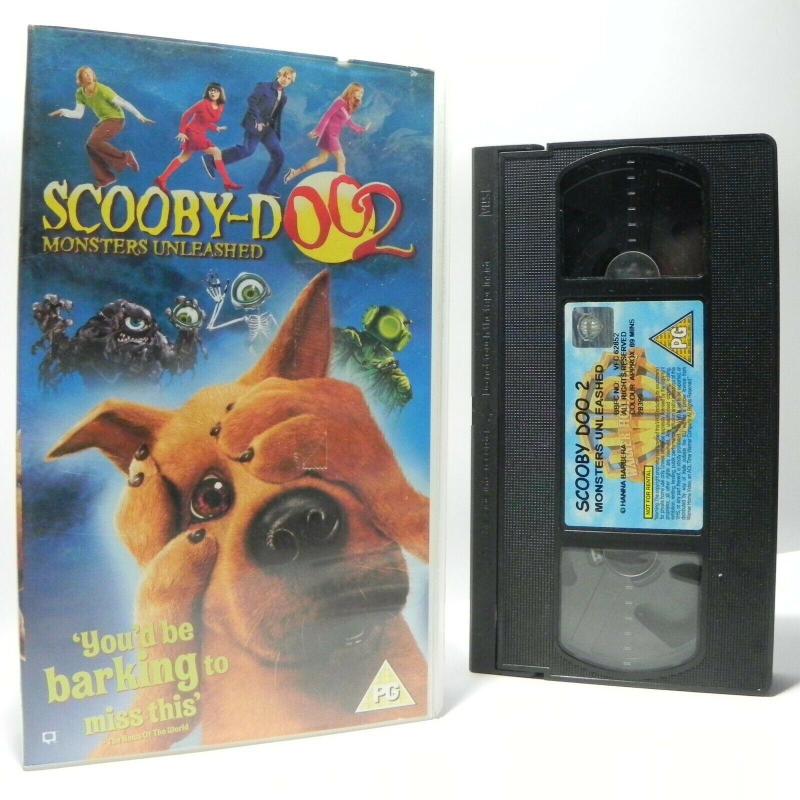 Scooby-Doo 2: Monsters Unleashed - Movie Adapation - F.Prinze J./S.Green - VHS-