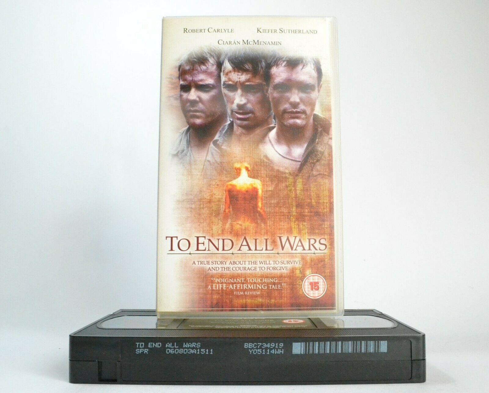 To End All Wars: War Drama [Ernest Gordon] True Story - Kiefer Sutherland - VHS-