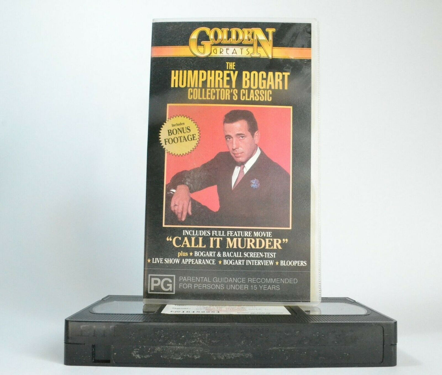 Call It Murder [Humphrey Bogart Collector's Classic] Bloopers - Interview - VHS-