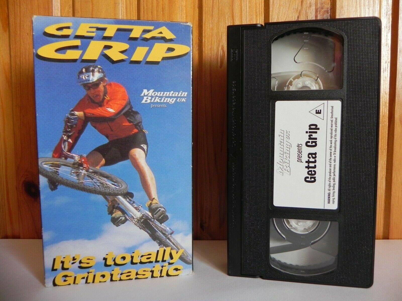 Getta Grip - It's Totally Griptastic - Mountain Bike Action - Peat - Pal VHs-