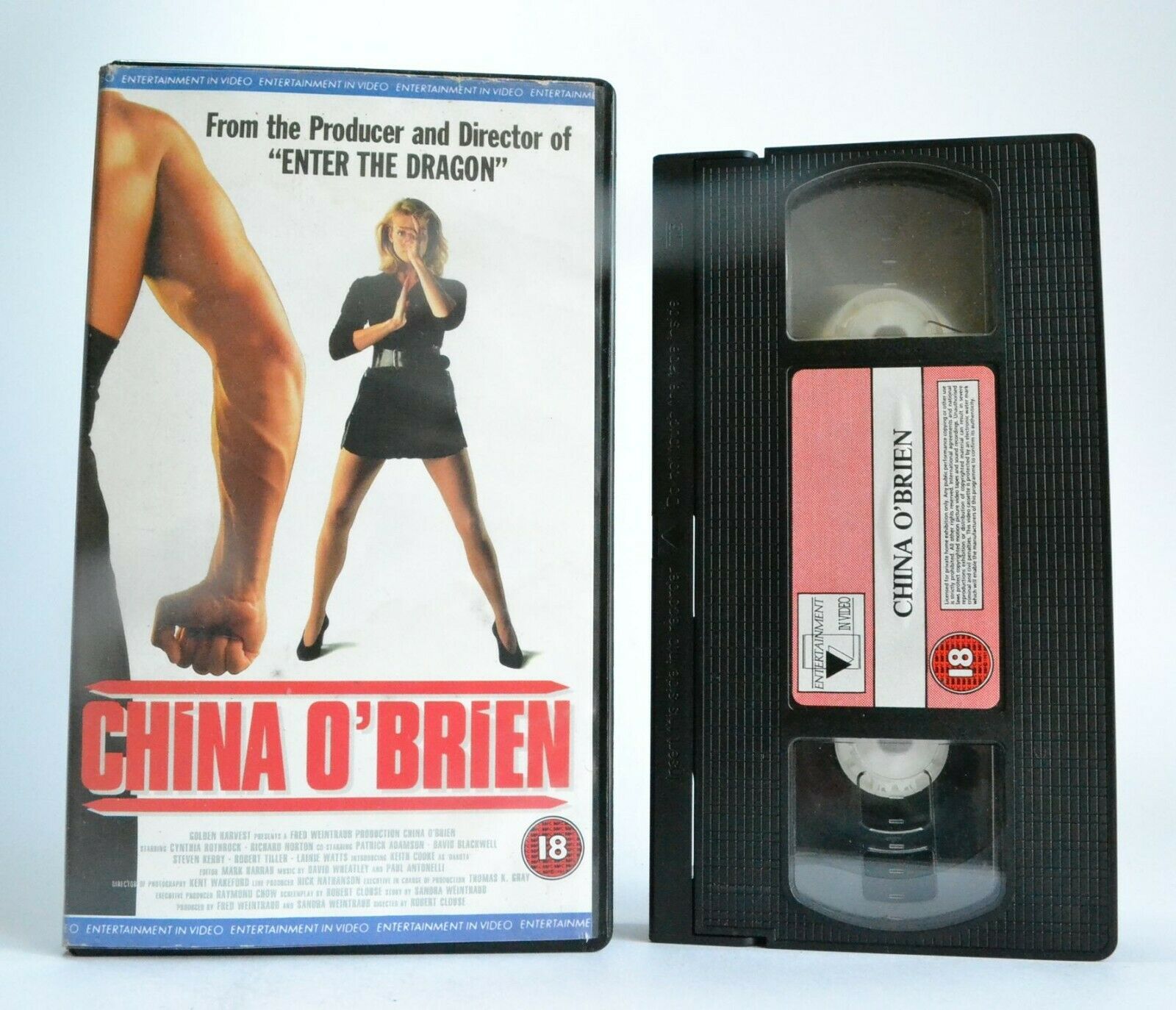 China O'Brien: Martial Action - Cynthia Rothrock / Richard Norton (1988) - Pal VHS-