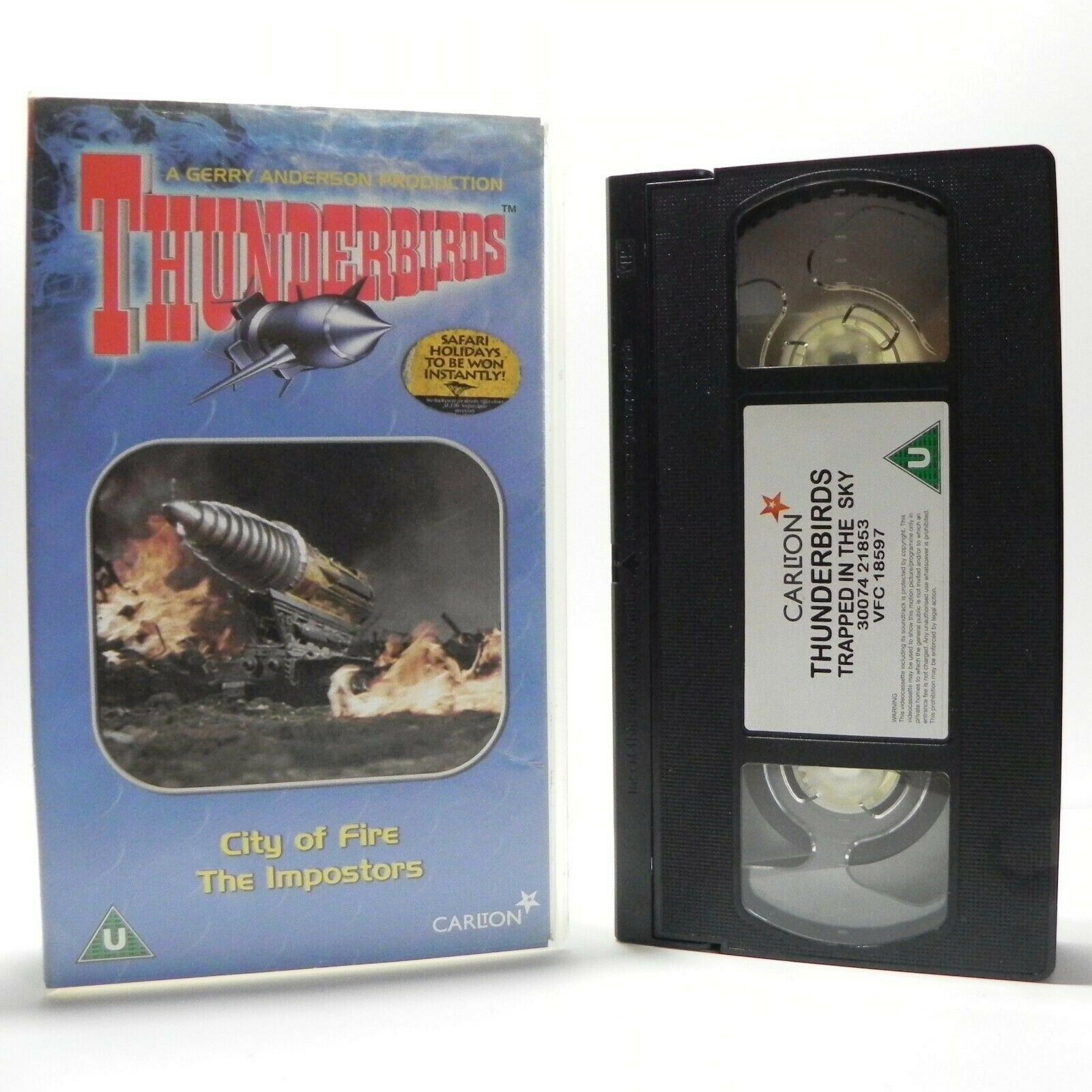 Thunderbirds: City Of Fire - Classic Animation - Digitally Restored - Kids - VHS-