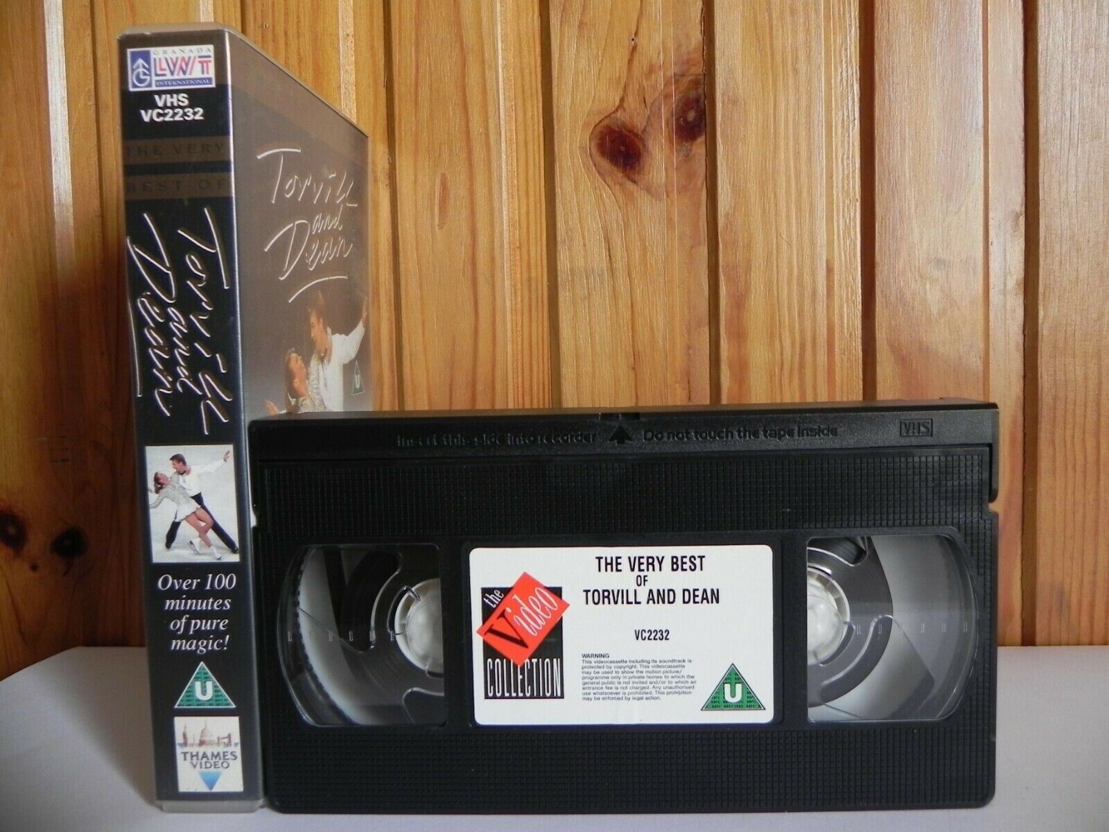 The Very Best Of Torvill And Dean - Ice Dancers - Bolero - Fire And Ice - VHS-