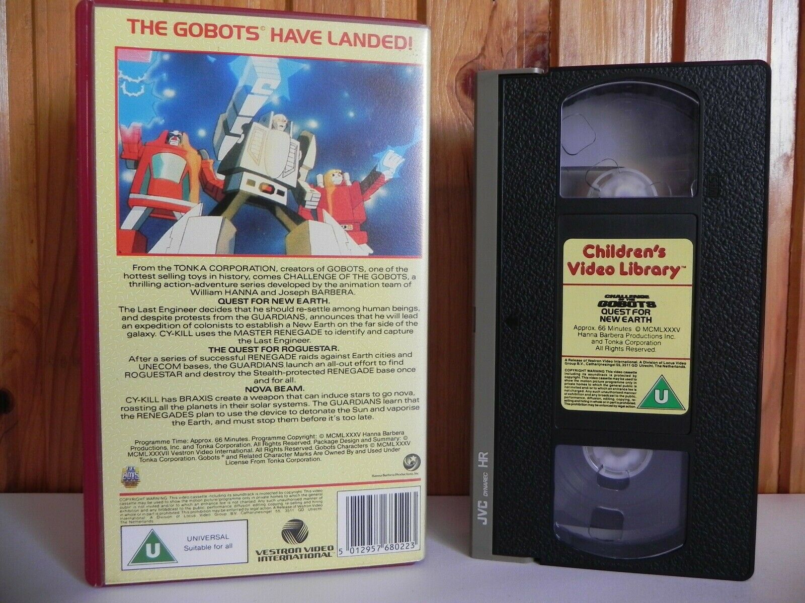 Challenge Of The Gobots - Quest For New Earth - Children's Video Library - VHS-