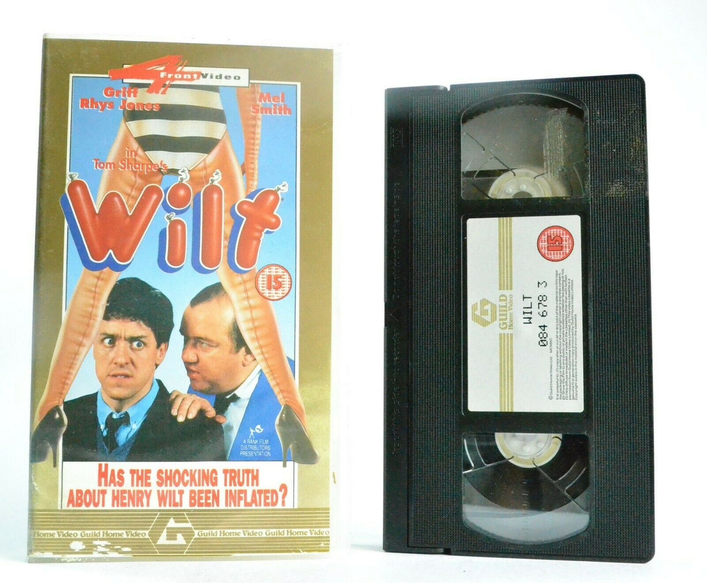 Wilt:(1990) Guild Home - British Black Comedy - Griff Rhys Jones/Mel Smith - VHS-