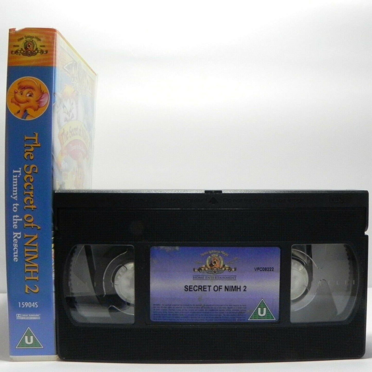 The Secret Of Nimh 2: Timmy To The Rescue - Classic Animation - Kids - Pal VHS-