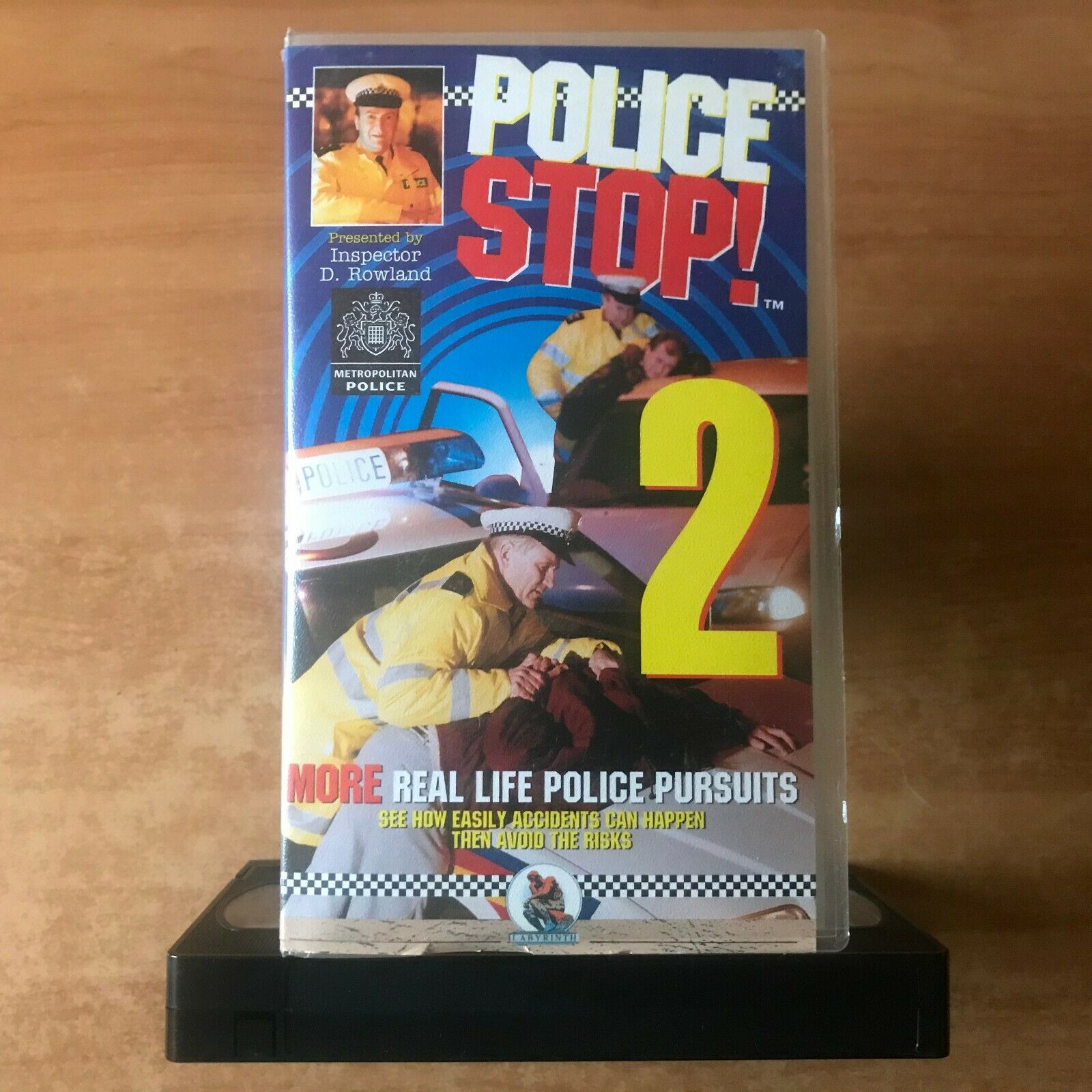 Police Stop 2 (UK Original); [Inspector D. Rowland] Graham Cole - TV Show - VHS-