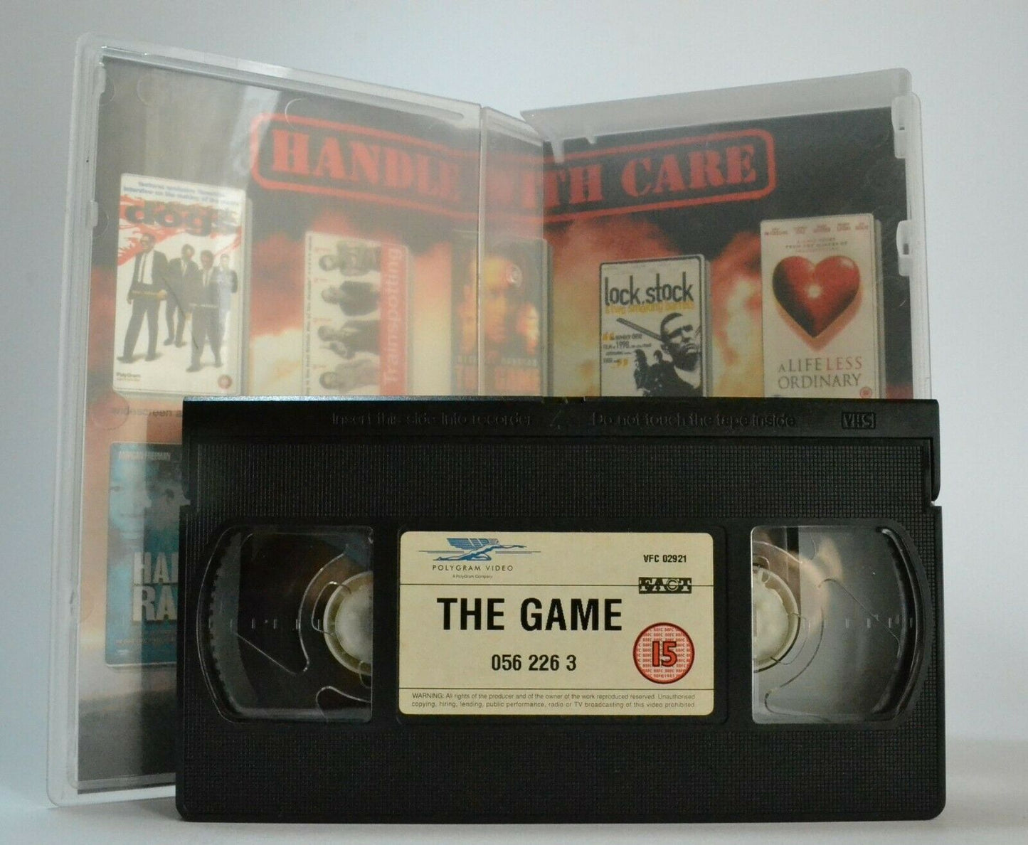 The Game (1997); <David Fincher> Neo-Noir Mystery Thriller - Sean Penn - Pal VHS-