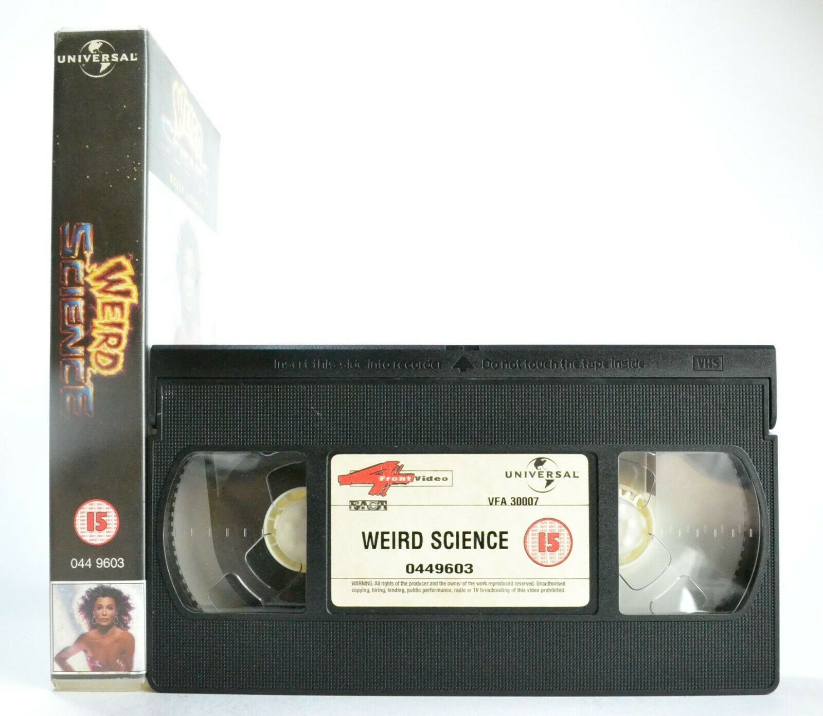 Weird Science: A John Hughes Film - Teen Sci-Fi Comedy - Kelly LeBrock - Pal VHS-