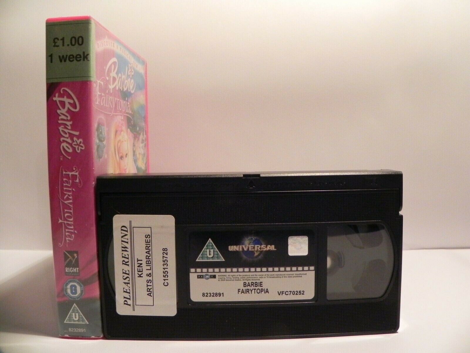 Barbie Fairytopia - Magic Animation - Enchanting Experiences - Children's - VHS-