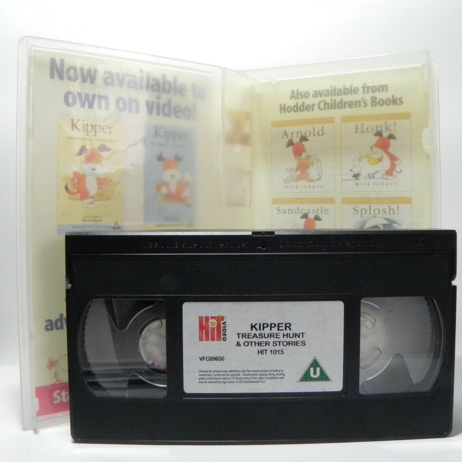 Kipper: Treasure Hunt - Classic Animation - Magic Adventures - Children's - VHS-