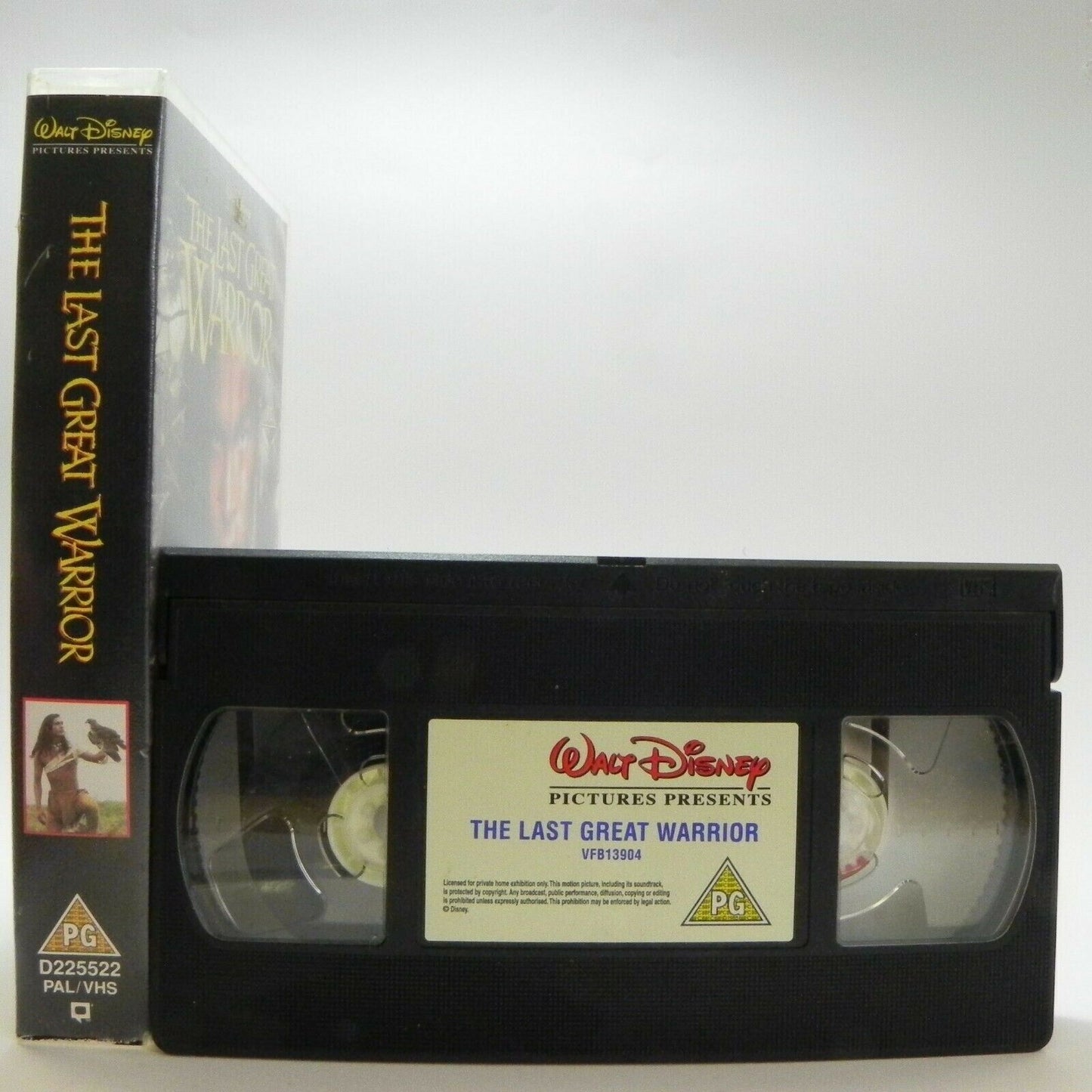 The Last Great Warrior - Walt Disney - Classic Adventure - Family - Pal VHS-