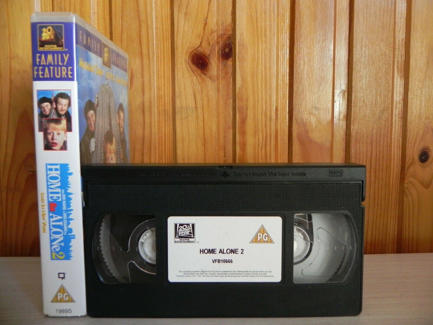 Home Alone 2: Christmas/New York/Booby Traps - Macaulay Culkin - Joe Pesci - VHS-