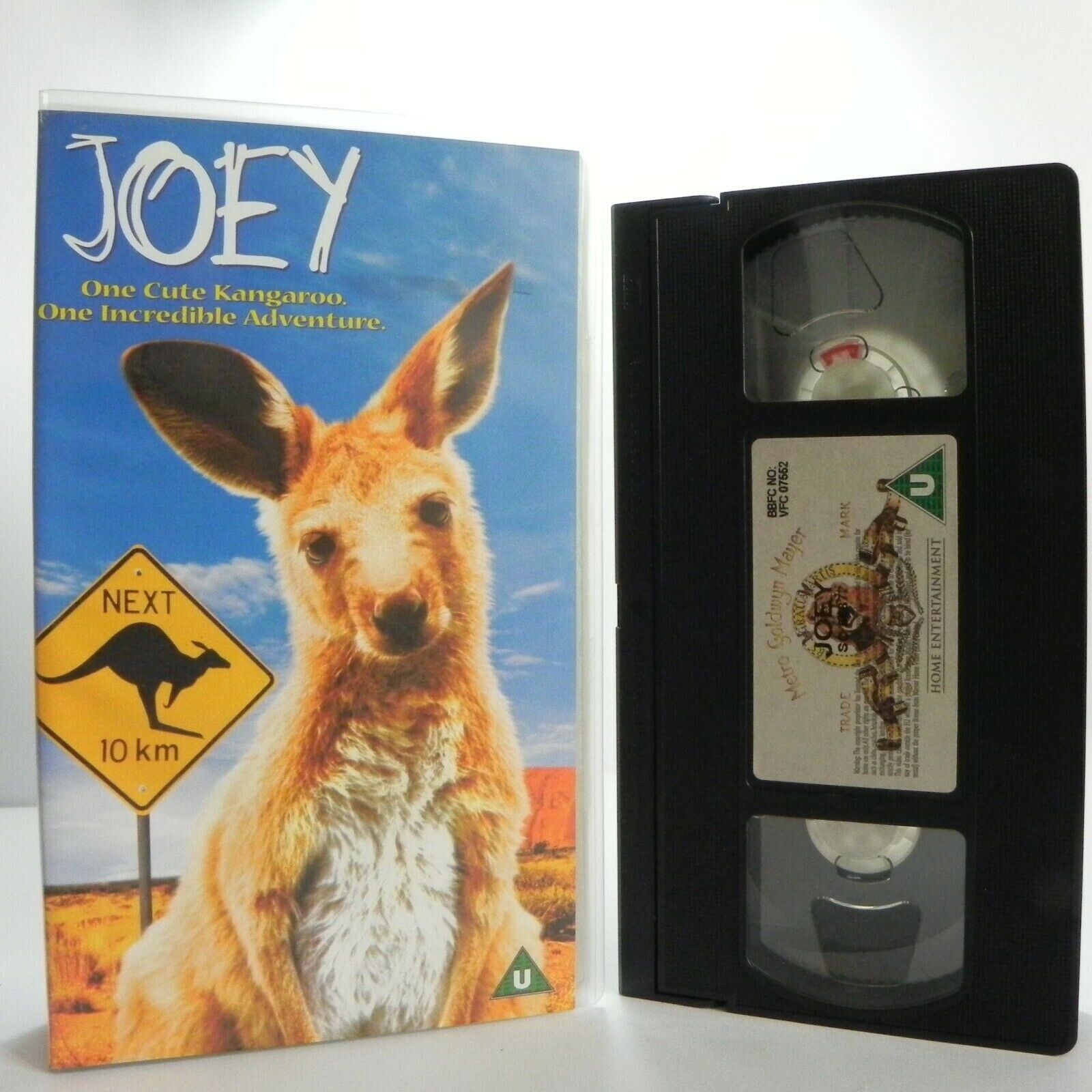 Joey - One Cute Kangaroo - Incredible Adventure - Family Film - Kids - Pal VHS-