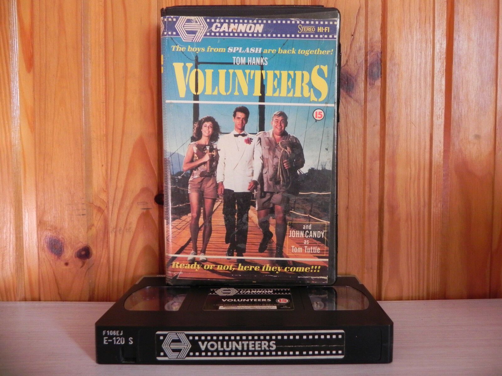 Volunteers - Candy - Hanks - Big Box Comedy - Cannon Pre-Cert - Pal Video - VHS-
