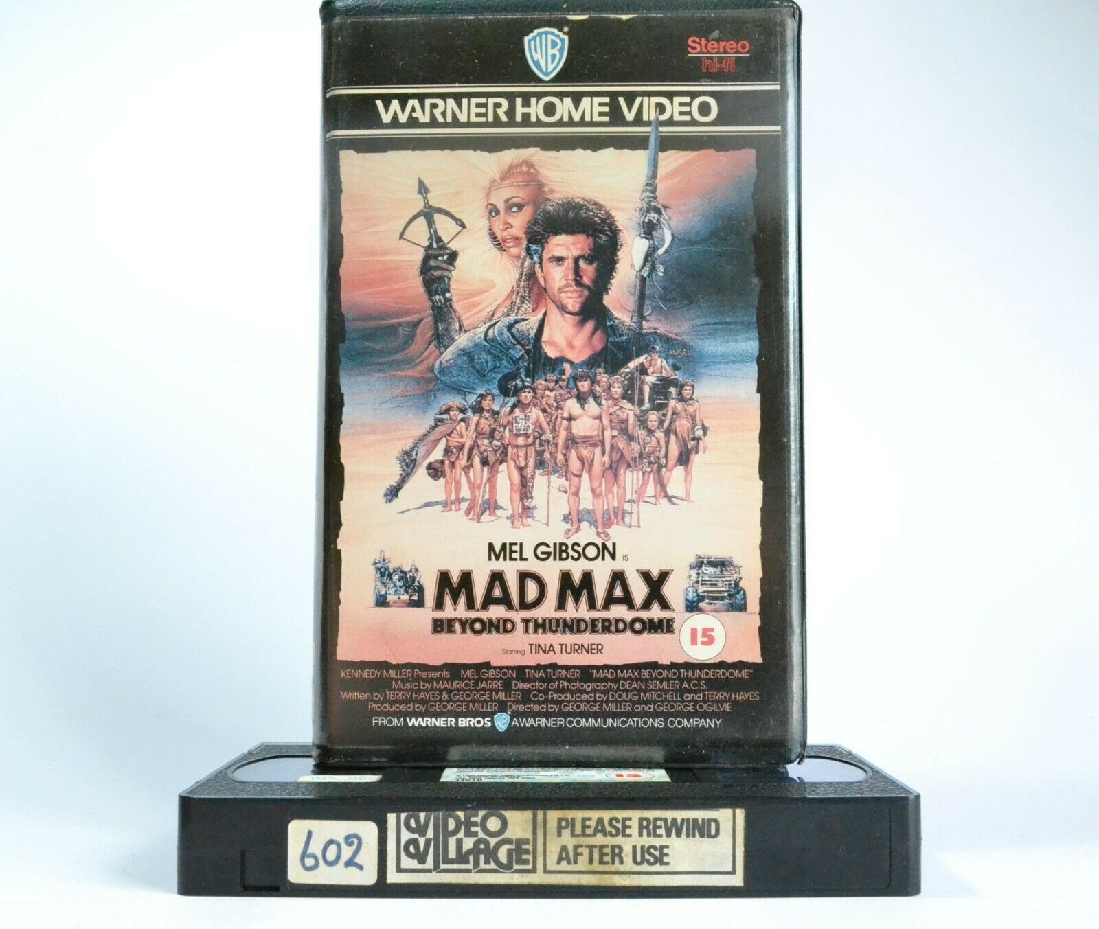 Mad Max: Beyond Thunderdome - (1986) Warner - Post-Apocalyptic - M.Gibson - VHS-