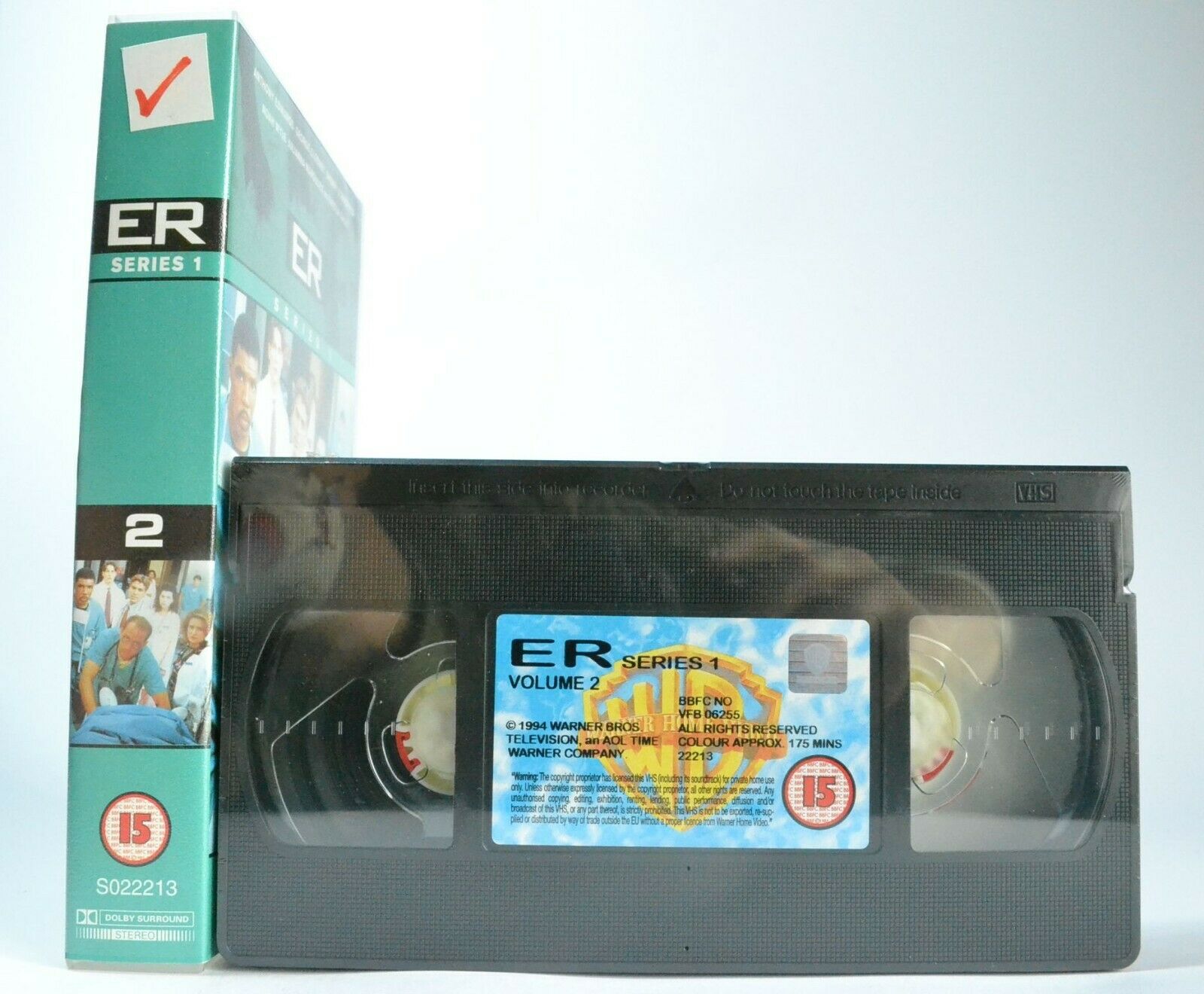 ER (Series 1, Vol.2); [Brand New Sealed] T.V. Series - George Clooney - Pal VHS-