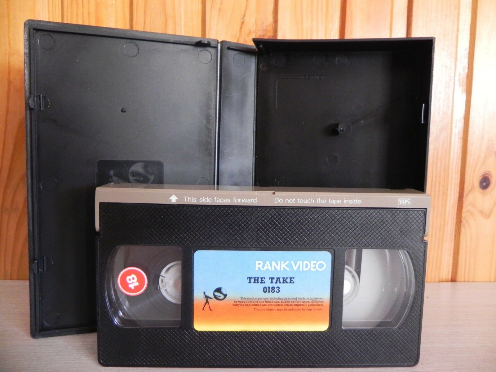 The Take - Frankie Avalon - Rank - 1974 - New Mexico Business - Pre-Cert - VHS-