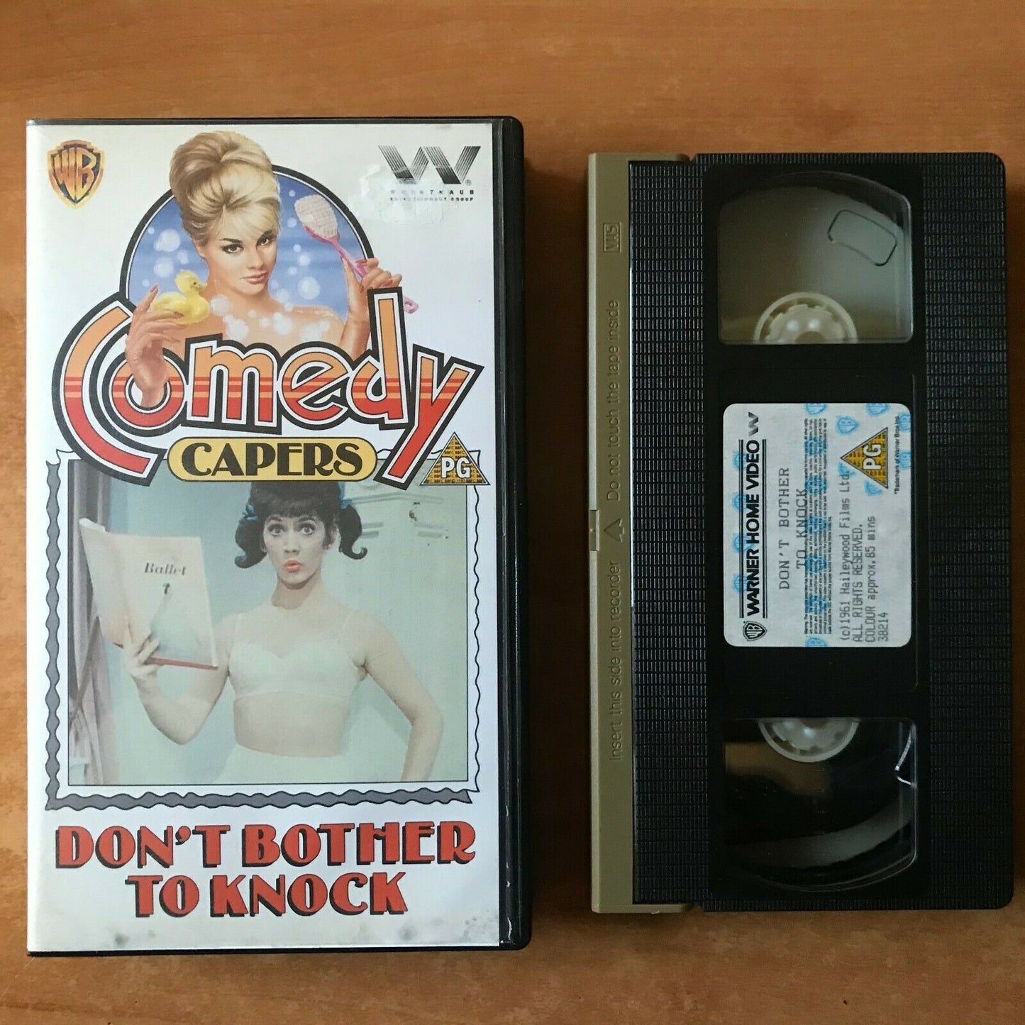Don't Bother To Knock (1961); [Comedy Capers] Richard Todd / Elke Sommer - VHS-