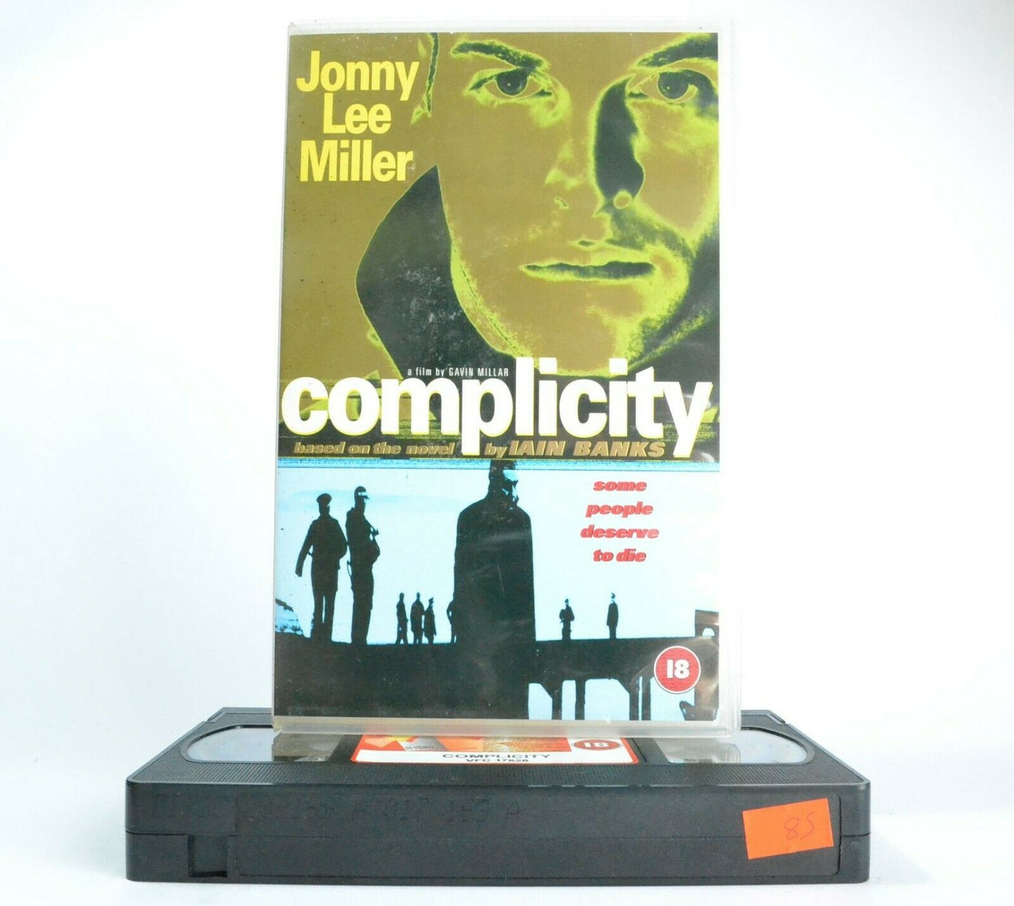 Complicity: Based On I.Banks Novel - Large Box - Drama - Jonny Lee Miller - VHS-