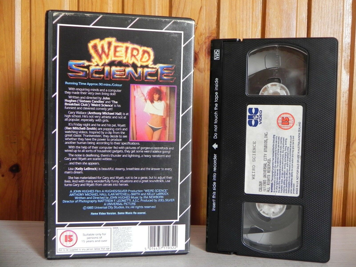 Weird Science - Early Release CIC Video - 1193 - Sci-Fi - Kelly Le Brock - VHS-