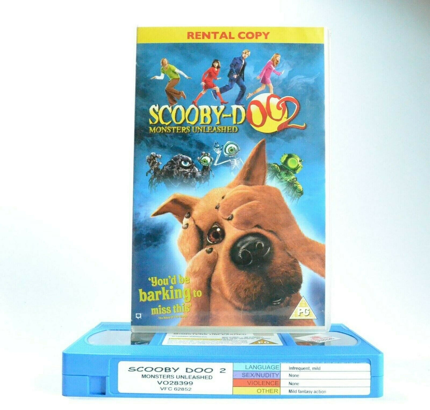 Scooby-Doo 2: Monsters Unleashed - Large Box - Based On TV Series - Kids - VHS-