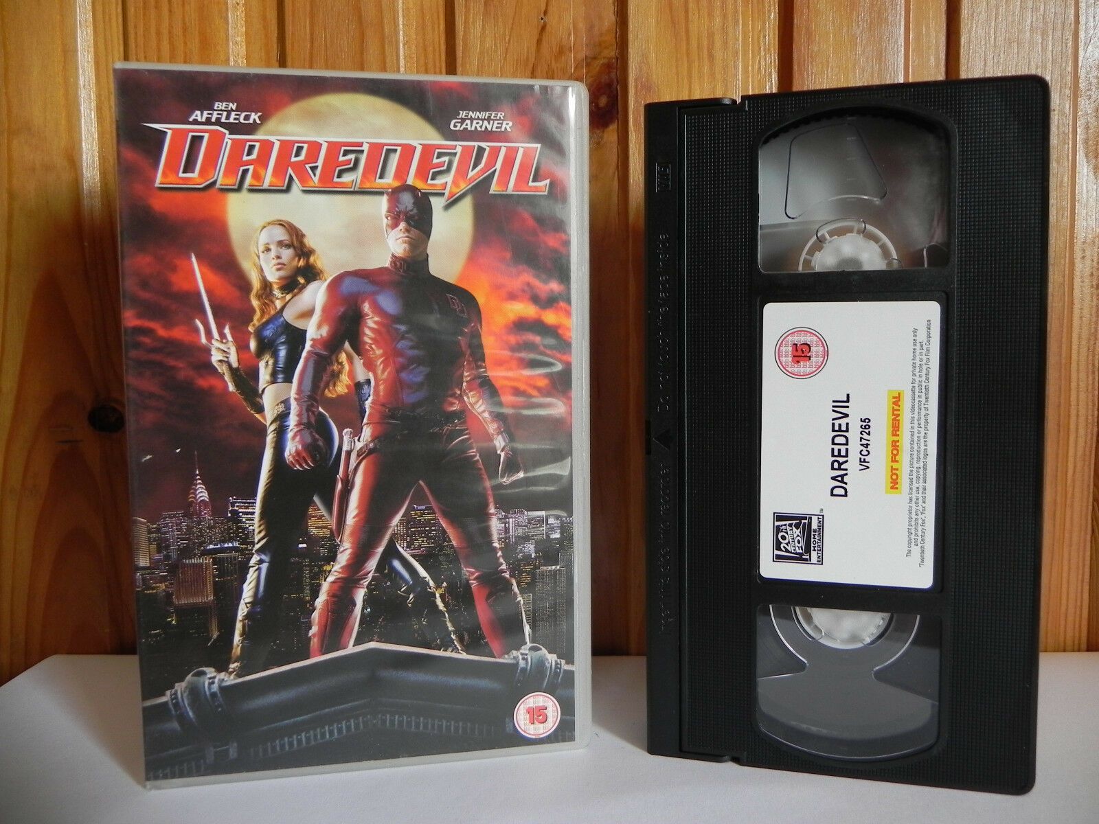 Daredevil - 20th Century Fox - Action - Ben Affleck - Jennifer Garner - Pal VHS-