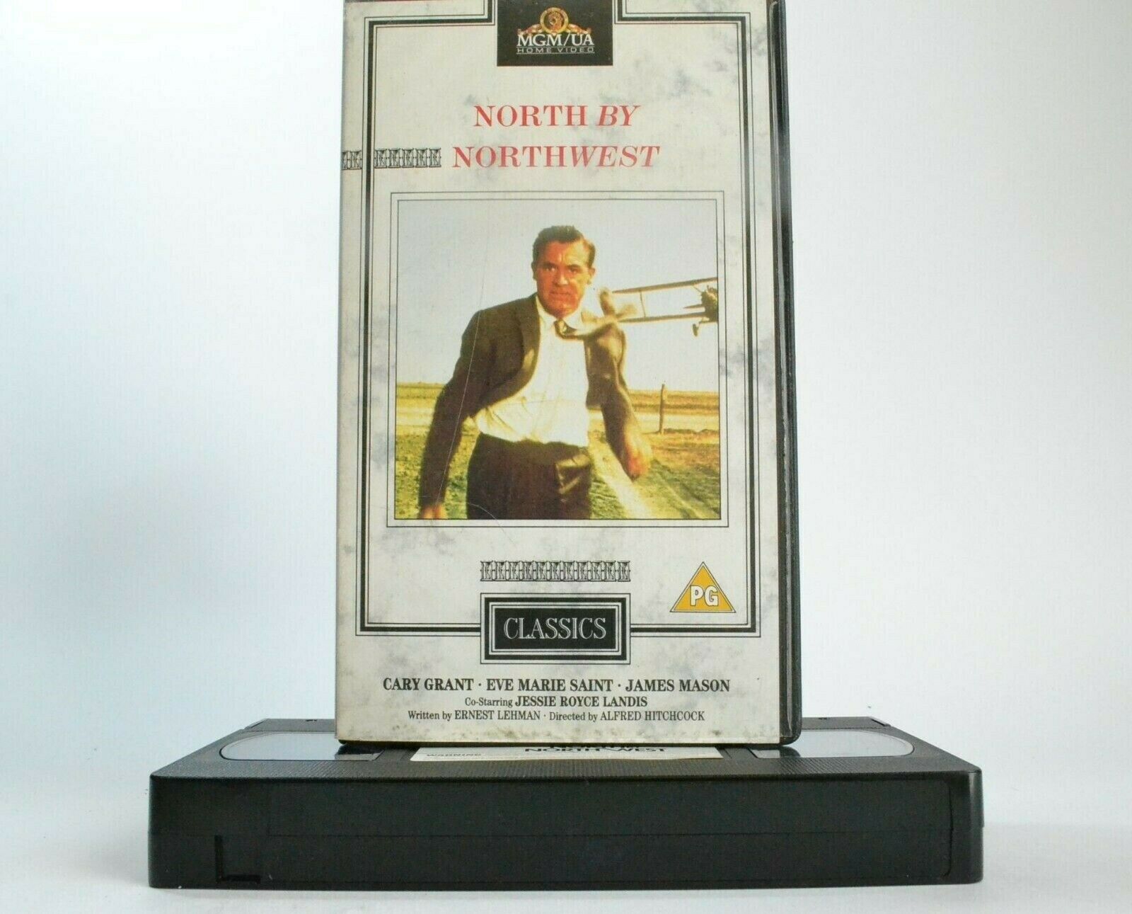 North By Northwest (1959); [Alfred Hitchcock] - Thriller - Cary Grant - Pal VHS-