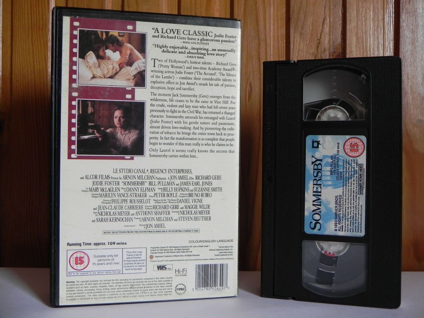 Sommerby: Large Box - Richard Gere - Drama - A Love Classic - Warner Video - VHS-