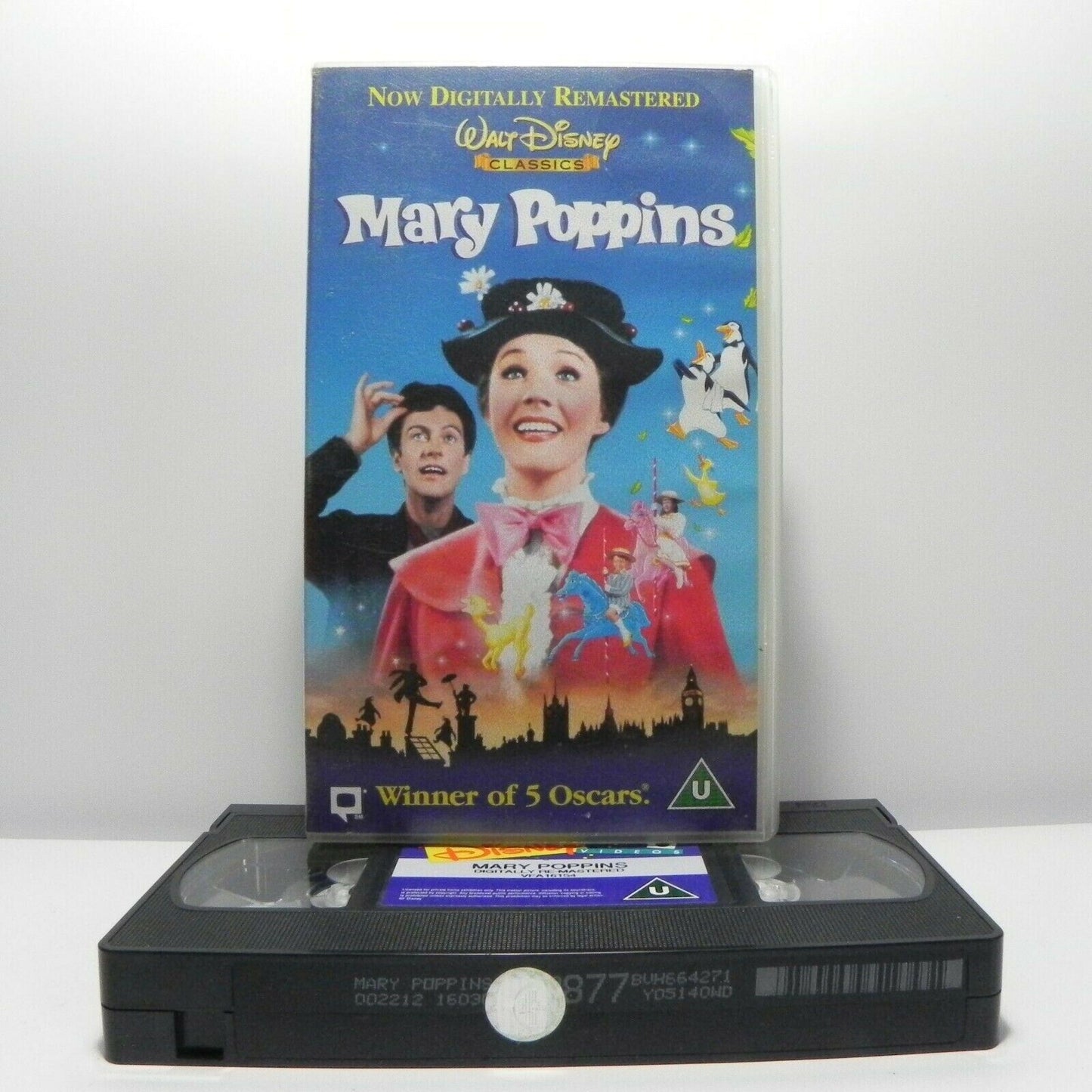 Mary Poppins: Walt Disney Classic - Loveable Nanny - Julie Andrews - Pal VHS-