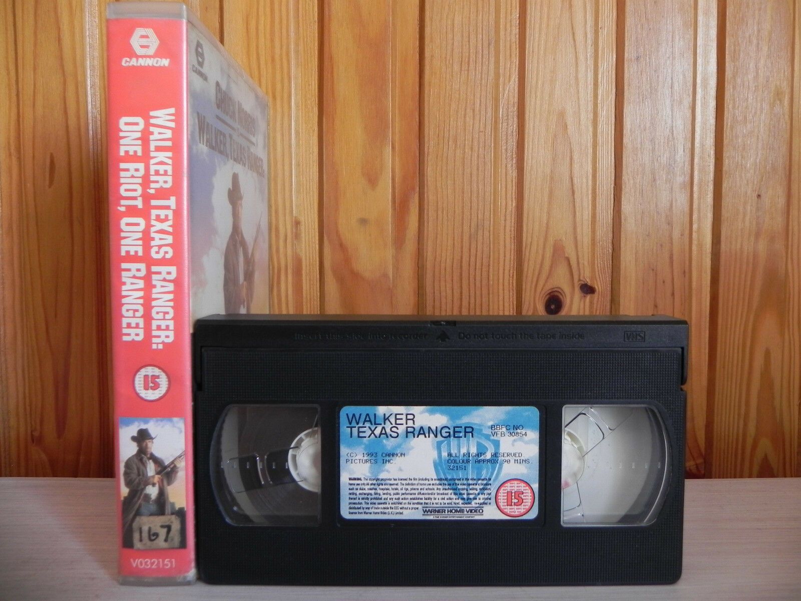 Walker Texas Ranger - Original Chuck Norris - Big-Box - Urban-Action - Pal VHS-