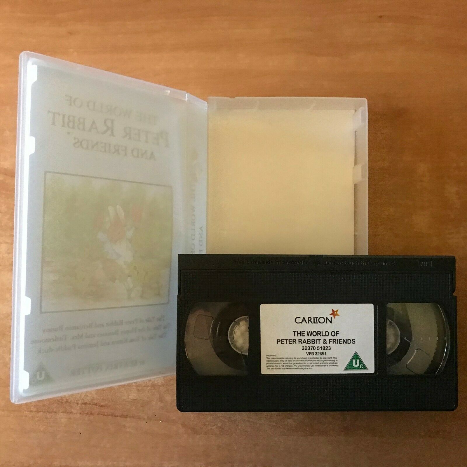 The World Of Peter Rabbit And Friends; [Beatrix Potter] Animated - Kids - VHS-