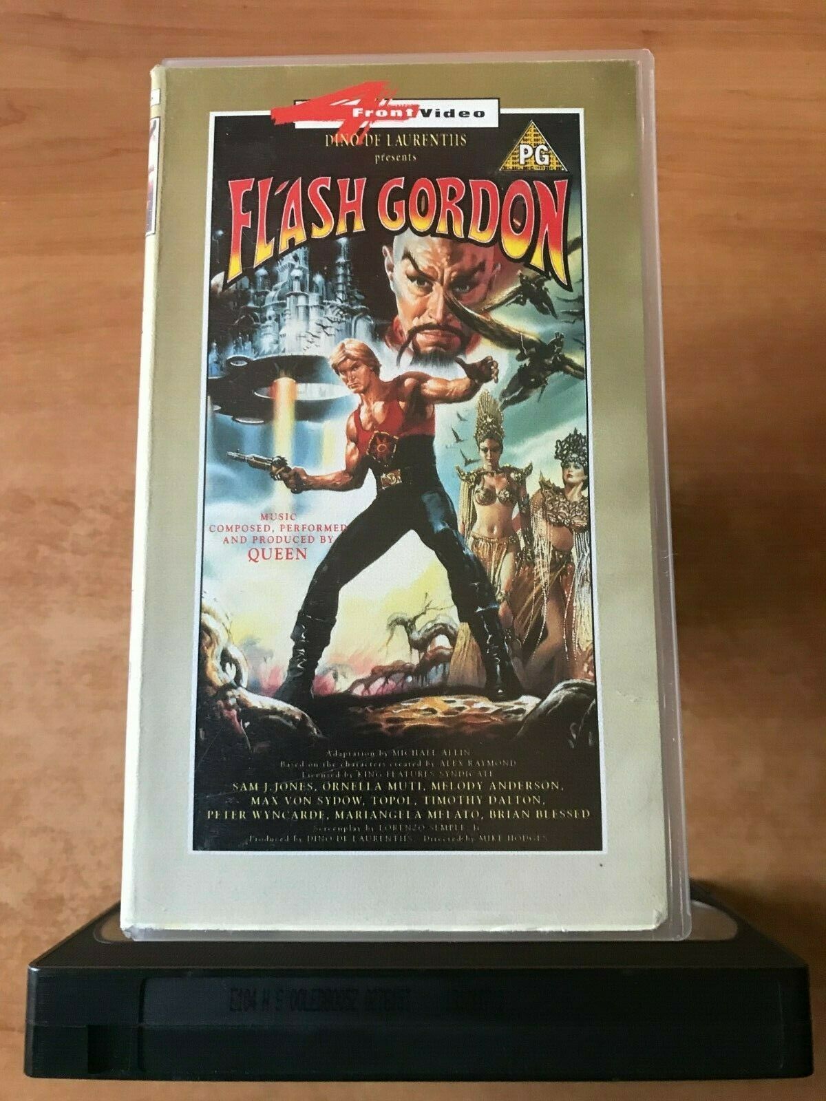 Flash Gordon (1980): Action Adventure - Cult Sci-Fi - Max von Sydow - Pal VHS-