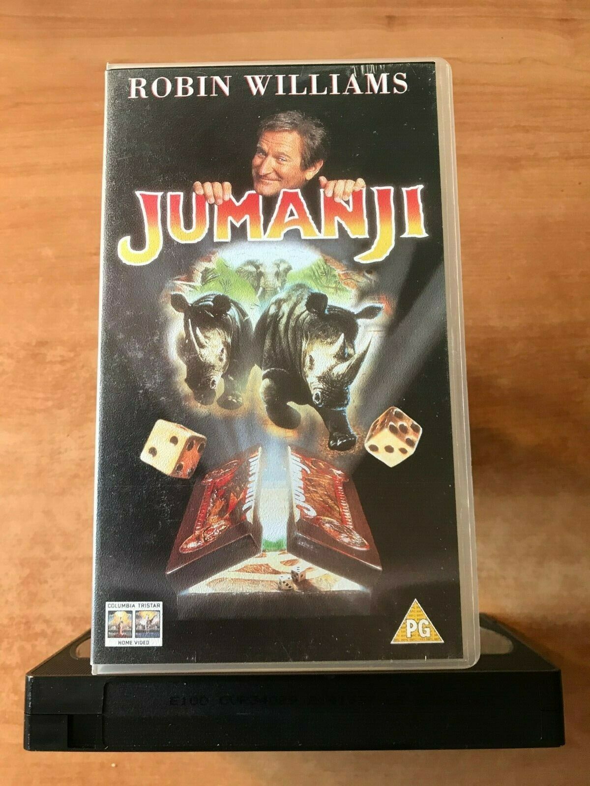 Jumanji (1995): Board Game Adventure - Robin Williams / Kirsten Dunst - Pal VHS-