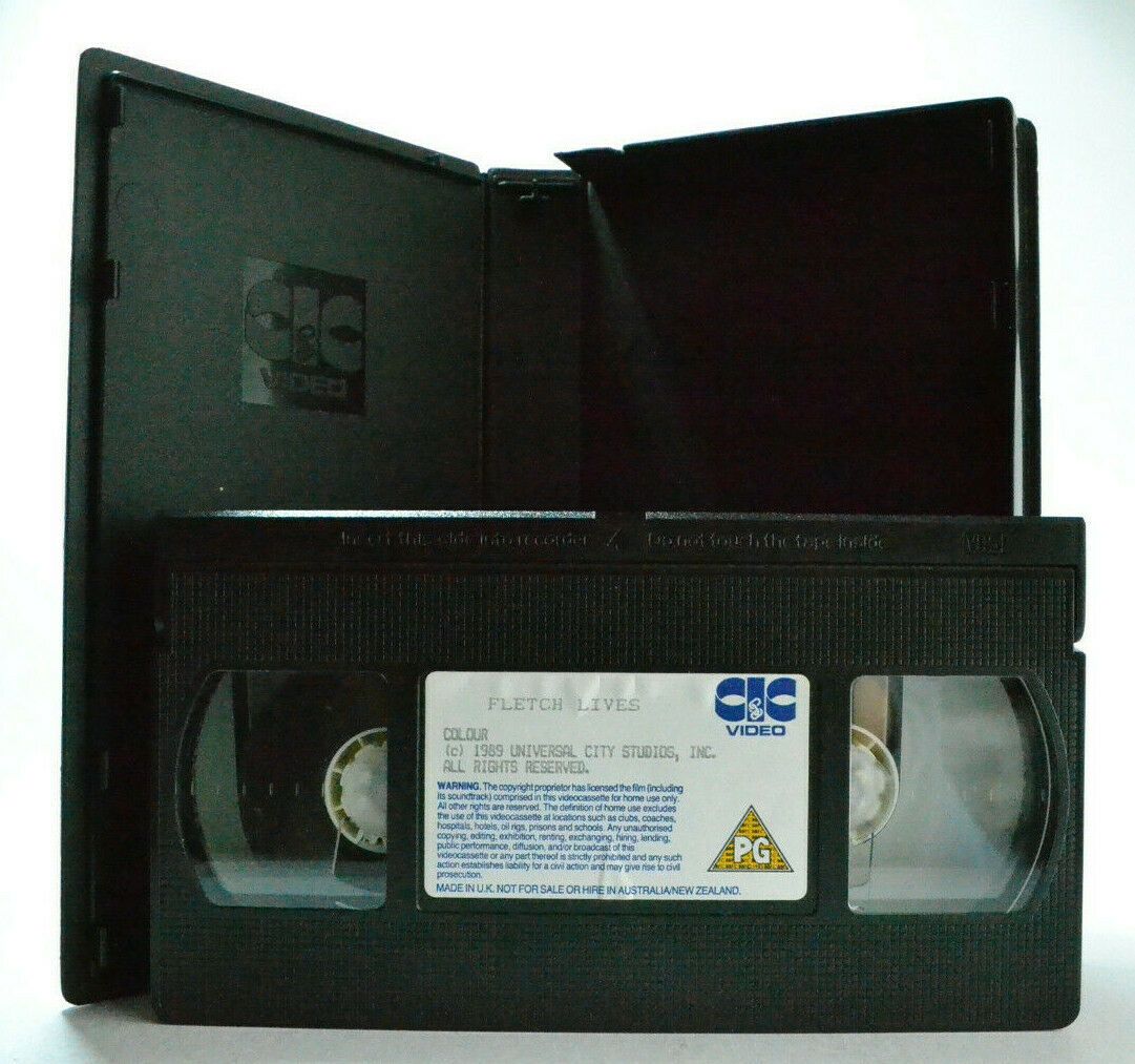 Fletch Lives - Chevy Chase - Classic Comedy - Drama - Original CIC Video - VHS-