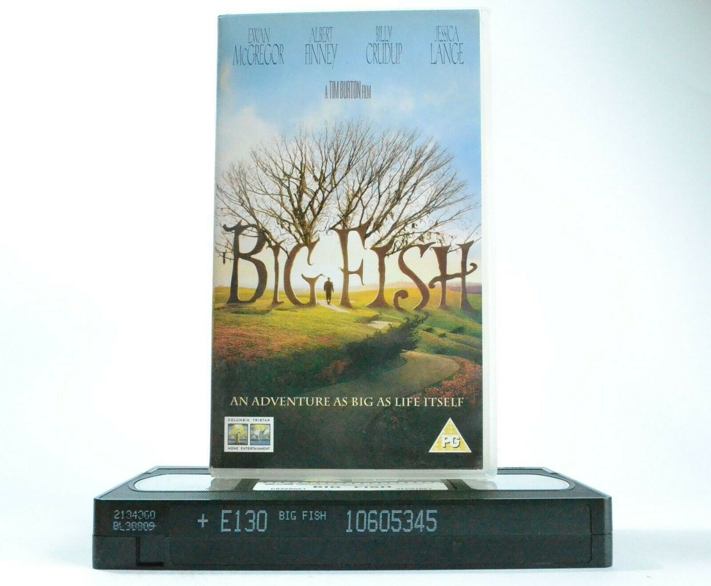 Big Fish: A Tim Burton Film (2003) - Fantasy Adventure - Ewan McGregor - Pal VHS-