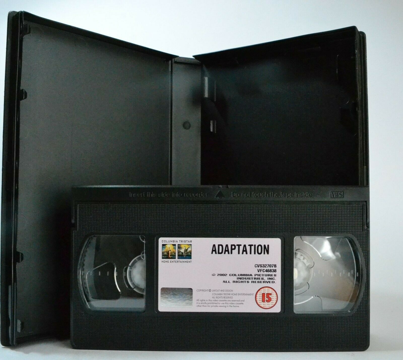 Adaptation (2002): Drama Comedy Metafilm - Large Box - N.Cage/M.Streep - VHS-