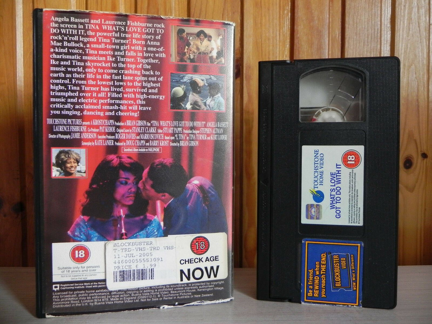 What's Love Got To Do With It - True Life Story Of Tina Turner - Pal VHS-